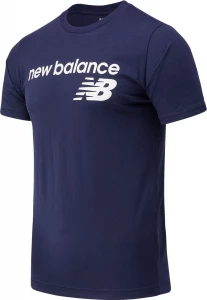 Футболка New Balance Classic Core Logo синяя MT03905PGM