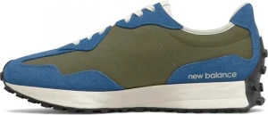 Кросівки New Balance 327 синьо-темно-зелені MS327LE1