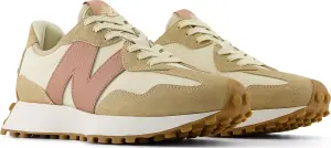 Кроссовки женские New Balance 327 бежево-светло-коричневые WS327NKA