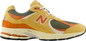 Кросівки New Balance 2002R жовто-оранжево-темно-зелені U2002RPB