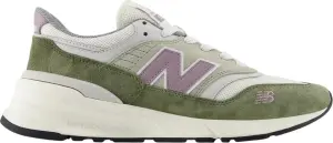 Кроссовки New Balance 997 зелено-бело-сиреневые U997RMGB