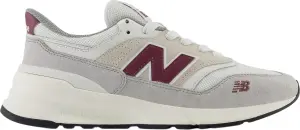 Кроссовки New Balance 997 светло-серо-бордовые U997RMGC