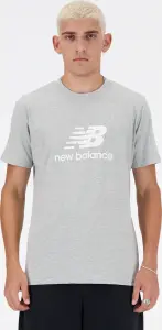 Футболка New Balance SPORT ESSENTIALS LOGO сіра MT41502AG