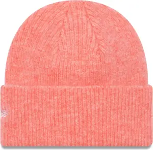 Шапка жіноча New Era WIDE BEANIE коралова 60565261
