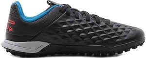 Сороконіжки (шиповки) підліткові Nike Tiempo Legend 8 Academy TF чорно-сині AT5736-090