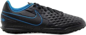 Сороконіжки (шиповки) підліткові Nike Tiempo Legend 8 Club TF чорно-сині AT5883-090