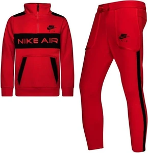 Спортивний костюм підлітковий Nike NSW AIR TRACKSUIT червоний DA1410-657