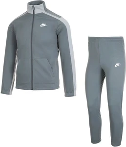 Спортивний костюм підлітковий Nike NSW HBR POLY TRACKSUIT сірий DD0324-084