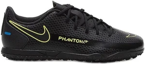 Сороконіжки (шиповки) підліткові Nike Phantom GT Club TF чорно-жовті CK8483-090