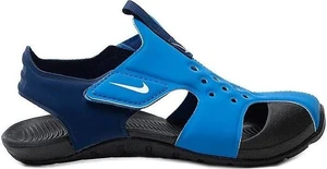 Босоніжки підліткові Nike SUNRAY PROTECT 2 (PS) синьо-чорні 943826-403