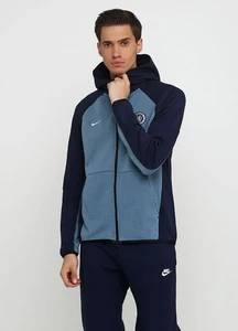 Толстовка Nike Chelsea Hoodie NSW Tech Fleece синяя AH5198-455