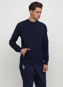 Свитер Nike FC Barcelona Sportswear Crew FT Aut Sld синяя 886760-451