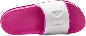 Шльопанці жіночі Nike WMNS OFFCOURT SLIDE біло-рожеві BQ4632-602