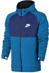 Толстовка Nike Sportswear Advance 15 HOODIE FZ FLC синя 861742-465