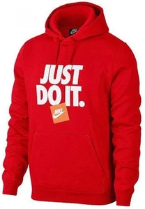Толстовка Nike Sportswear JDI Hoodie PO Fleece червона AR2578-657