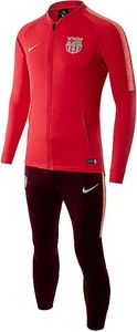 Спортивный костюм Nike Barcelona Tracksuit Dry Squad Knit красно-вишневый 894341-691