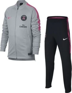 Спортивний костюм Nike PSG Tracksuit Dry Squad Knit сіро-чорний 894343-015