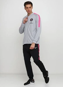 Спортивный костюм Nike PSG Tracksuit Dry Squad Knit серо-черный 894343-015