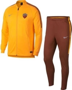 Спортивный костюм Nike Roma Tracksuit Dry Squad Knit желто-оранжевый 919977-739