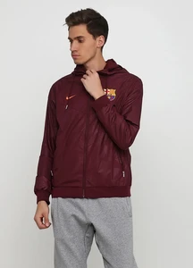Куртка Nike FC BARCELONA WINDRUNNER JACKET бордовая 883507-685