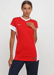 Футболка женская Nike WOMEN'S ACADEMY 14 красно-белая 616604-657