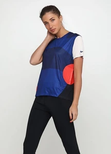 Футболка жіноча Nike W MILER TOP SS TKO синя BV1792-438
