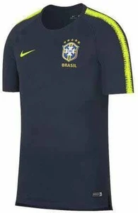 Футболка Nike Brasil BRT Squad Top SS синяя 893278-454