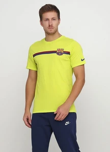 Футболка Nike Barcelona T-Shirt Crest жовта 924136-389