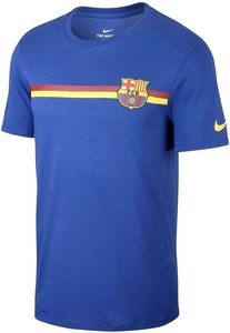 Футболка Nike Barcelona T-Shirt Crest синяя 924136-455