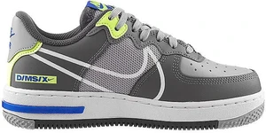 Кросівки підліткові Nike AIR FORCE 1 REACT (GS) сірі CD6960-002