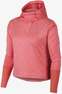 Лонгслів жіночий Nike ELEMENT RUNNING HOODIE червоний AJ8725-850