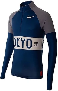 Реглан Nike Tokyo Element Top 1/2 Zip синий BV1779-471