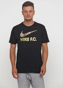 Футболка Nike M NK FC TEE SWSH FLAG черная 911400-010