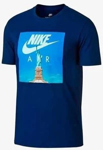 Футболка Nike Sportswear Tee Air 1 синяя 892155-451