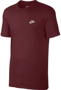 Футболка Nike Sportswear Tee Club Embroidered FTRA красная 827021-678