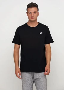 Футболка Nike Sportswear Tee Club Embroidered FTRA черная 827021-011