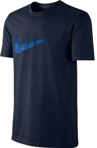 Футболка Nike M NSW TEE HANGTAG SWOOSH синяя 707456-475
