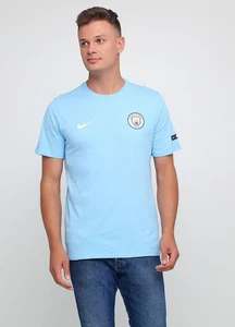 Футболка Nike Manchester City Tee Crest синяя 888802-488