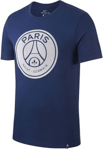 Футболка Nike PARIS SAINT-GERMAIN CREST синяя 857359-410