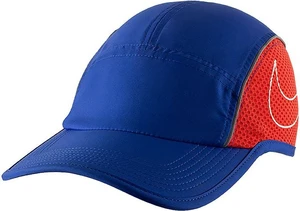 Бейсболка (кепка) Nike AeroBill Run Cap синяя 848377-452