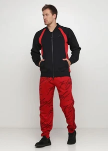 Спортивные штаны Nike JUMPMAN TRICOT GFX PANT красные AR4462-687