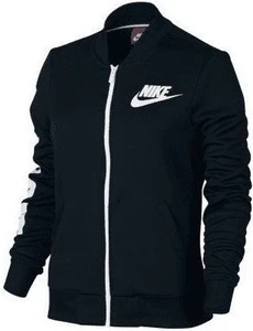 Олімпійка жіноча Nike black Varsity Graphic Jacket for Women чорна 882901-010