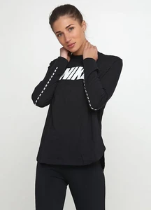 Свитер женский Nike Womens Sportswear Advance 15 Top LS черный 883470-010