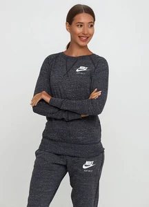 Свитер женский Nike Womens Sportswear GYM Vintage Crew серый 883725-060