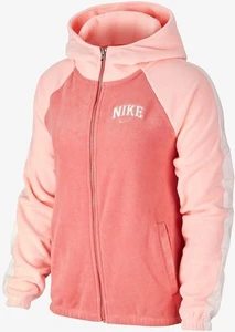 Олимпийка (мастерка) женская Nike JACKET VRSTY PLUSH розовая BV5480-697