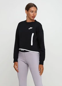 Свитшот женский Nike Womens Sportswear Tech Fleece Crew черный 939929-011