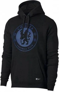 Толстовка Nike Men's Chelsea FC Crest Hoodie черная 905497-010