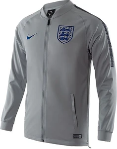 Олимпийка (мастерка) Nike England Dri-FIT Squad TRK Jacket K серая 893371-015