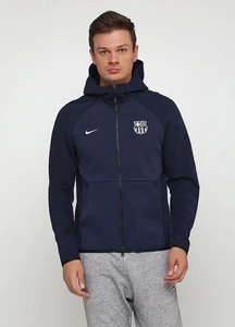 Толстовка Nike FC Barcelona Tech Fleece синя AH5199-451