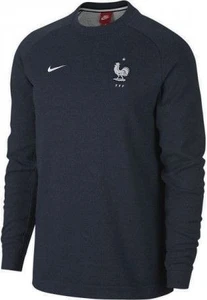 Реглан Nike France Sportswear Modern Crew FT Aut синий AH0691-475